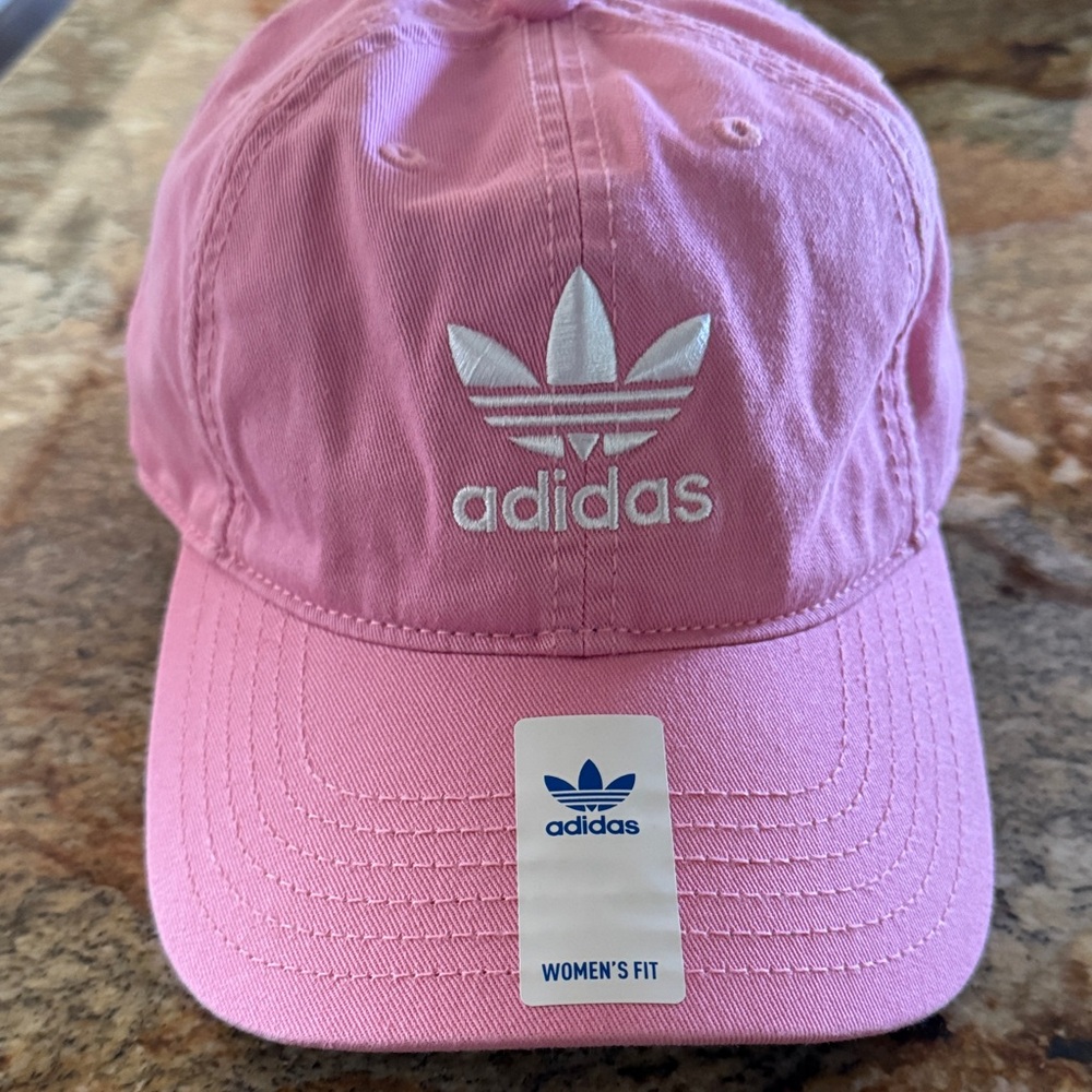 Adidas Women's Pink Cap with Logo